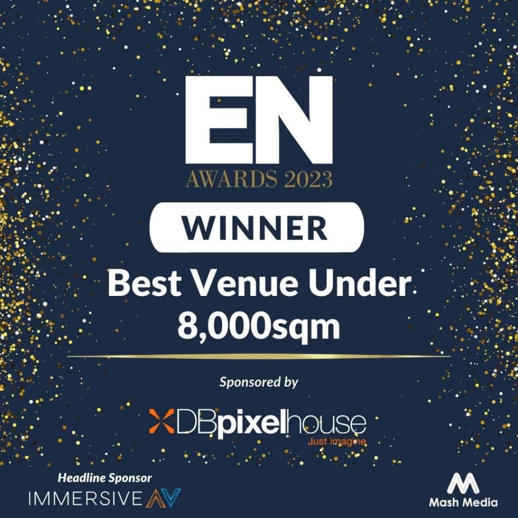 EN Winner. Best Venue under 8,000sqm