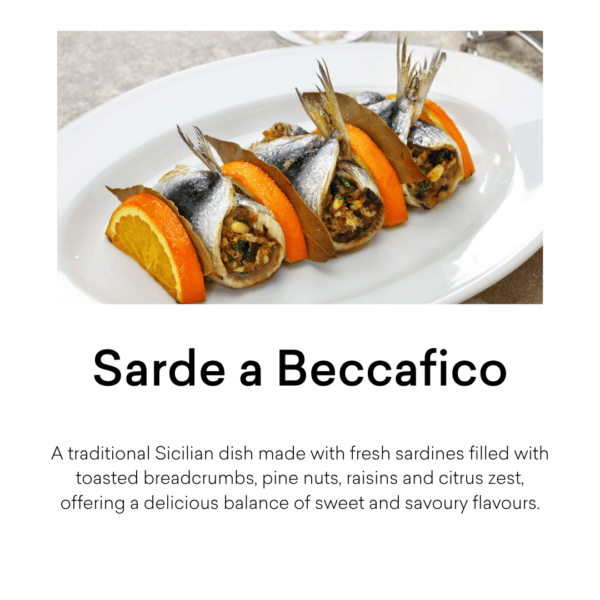 Sarde a Beccafico